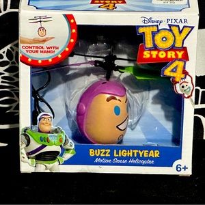 Buddy N Buddies Buzz Lightyear Toy Story Figure IR Helicopter